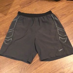 Mens Nike running shorts size large